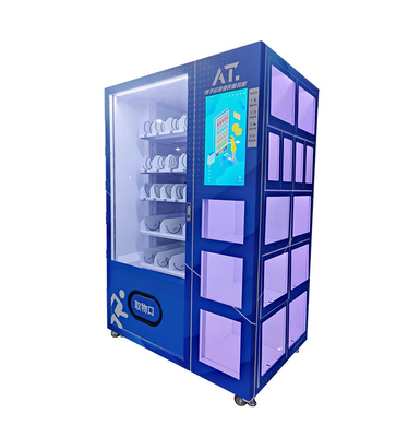 Comboautomaat met Locker Snack Food PPE-productenautomaat met touchscreen voor drank