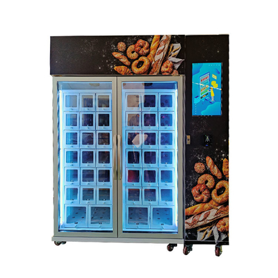 220V Food Bread Cup-cakeautomaat met koelsysteem Houd verse slimme koelkast
